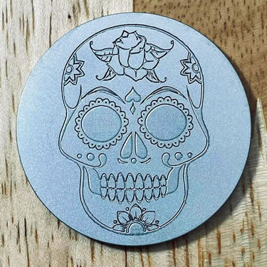 ARGOLF Calavera 1 Ball Marker