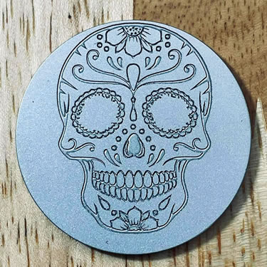 ARGOLF Calavera 2 Ball Marker
