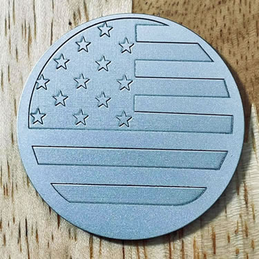 ARGOLF US Flag Ball Marker