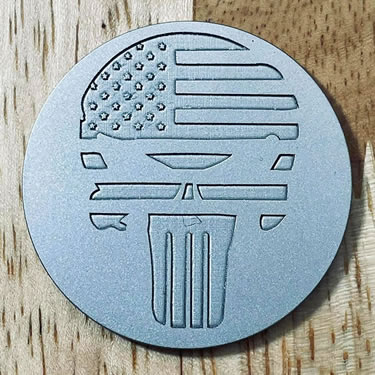 ARGOLF US Skull Ball Marker