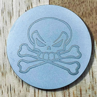 ARGOLF Skull 2 Ball Marker