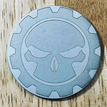 ARGOLF Skull 3 Ball Marker