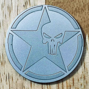 ARGOLF Texas Skull Ball Marker